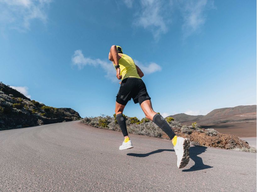 PRO RACING SINGLET M - EVENING PRIMROSE